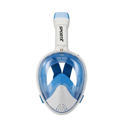 SportX masque de plongée Full Face bleu taille S / M