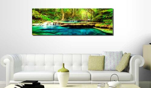 150x50 Tableau Forêt Paysages Distingué A Jewel of Nature