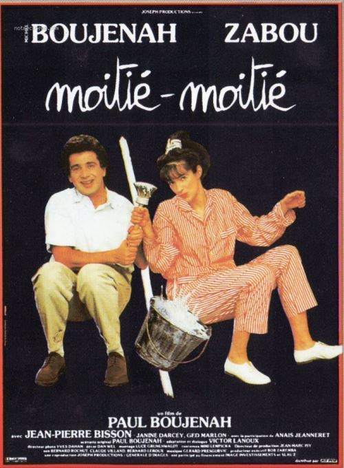 Moitié-Moitié AFFICHE CINEMA ORIGINALE
