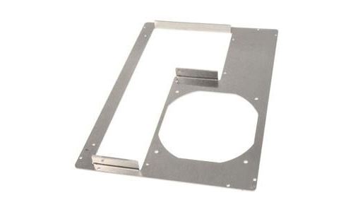 dimastech dimastech pci-backpanel micro-atx, 5 slots - aluminium noir