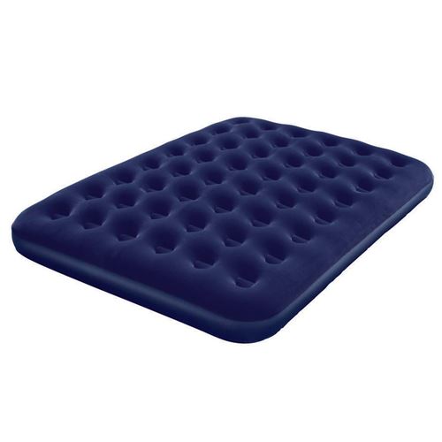 Matelas de camping Bestway Flocked queen 2 places Bleu taille : UNI réf : 96829