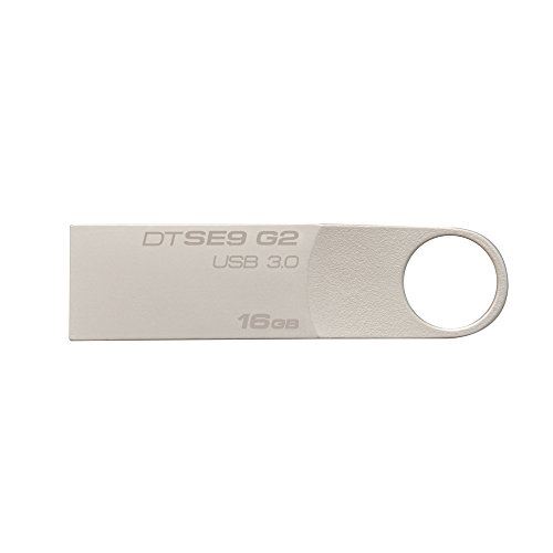 Kingston DTSE9G2 Clé USB 3.0 16 Go DataTraveler SE9 G2 Argent