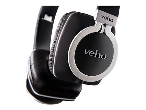 Veho Z8 - Koptelefoon - over oor - met bekabeling - 3,5 mm-stekker - ruisisolatie