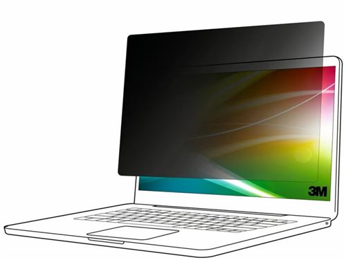 3M Bright Screen Privacy Filter - Filtre de confidentialité pour ordinateur portable (horizontal) - 14 - pour HP ProBook x360 435 G8 Notebook