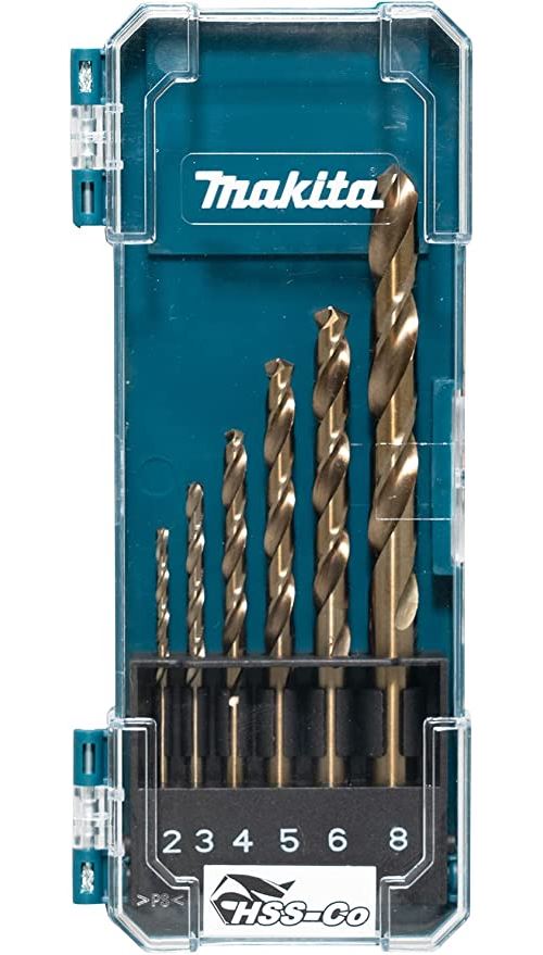 Makita - Coffret de 6 forets métaux HSS-CO - D-75758 - Image 2