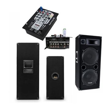Pack sono IBIZA Pack sonorisation DJ-300 Complet avec En