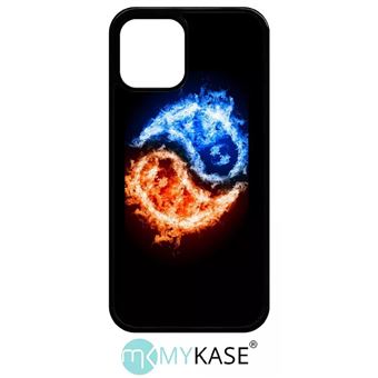 Coque IPhone 11 Ying Yang - Noir Et Blanc - Silicone Mat - Compatible Charge Sans Fil