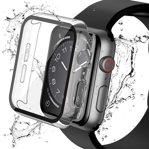 PanzerGlass - Schermbeschermer voor smart watch - volledige behuizing - glas - framekleur zwart - voor Apple Watch Hermès Series 9, SE 3, Series 10, Series 11, Series 9, Ultra 2, Ultra 3