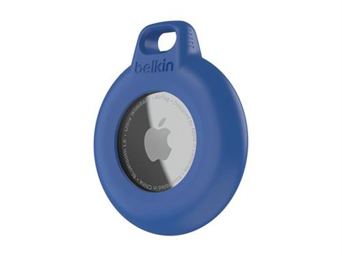 Belkin Secure Holder - Étui pour airtag - porte-clés - plastique - bleu