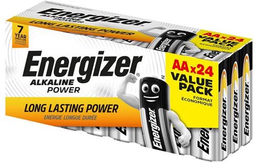 Non Communiqué Pile Lr6 (Aa) Alcaline(S) Energizer E303271600 Power Lr06 1.5 V 24 Pc(S)