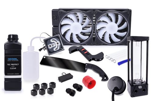Alphacool Noir 11992 Système De Refroidissement D'ordinateur Bloc D'eau 12 Cm Transparent - Neuf - Image 4