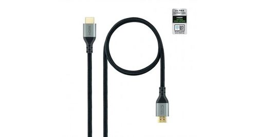 Cable HDMI 2.1 Nanocable 10.15.8103 Certifié Ultra High Speed 3m Noir - Image 5
