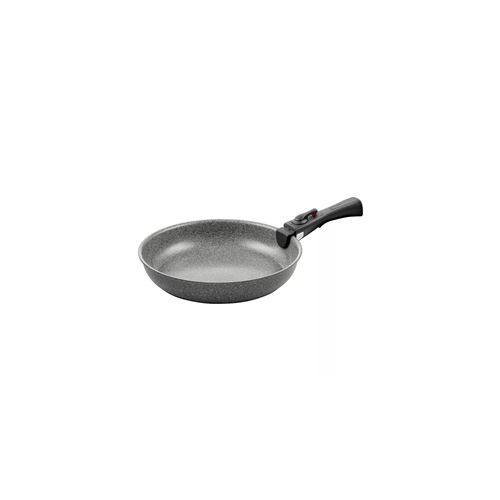 BALLARINI Pfannen-Set "Bratpfanne Torre" Aluminium Set, 1 abnehmbarer Griff, 1 Bratpfanne, 2 Stk. tlg. Abnehmbarer Griff, Keramikbeschichtung, Made in Italy, stapelbar