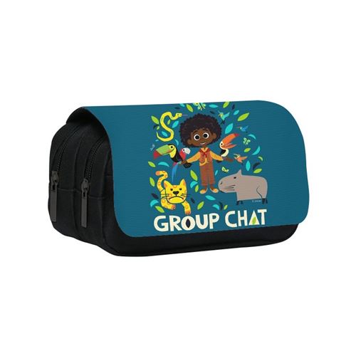 Trousse à crayon Encanto pour Garçon et Filles (PC5618) 20x10x7.5 cm Vert