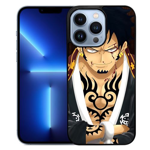 Coque pour iPhone 12 - One Piece Baby Luffy Drapeau. Accessoire telephone