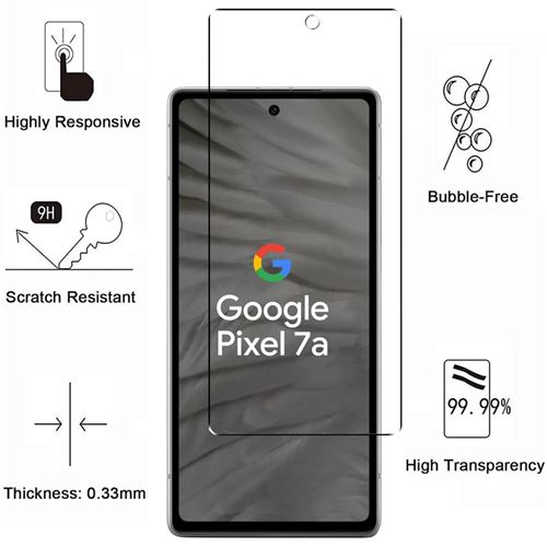 BROTECT Anti-Reflet Protection D'Écran Verre Mat Pour Google Pixel 7a Film Protecteur Vitre 9h