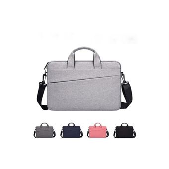 Sacoche avec sangle 15' pour pc ordissimo housse protection pochette ordinateur portable 15 pouces (gris) - 1