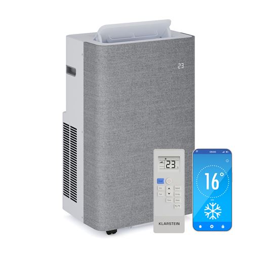Klarstein Airelux Climatiseur Mobile Smart 14000 Btu 390 M³/H Ventilateur Déshumidificateur