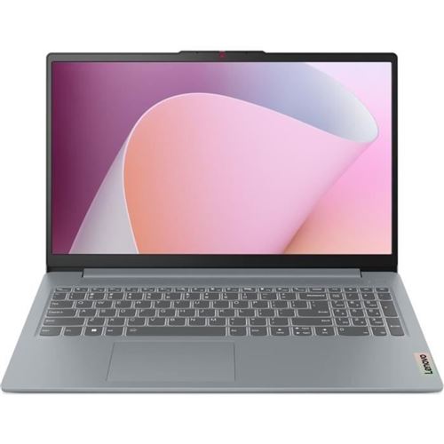 Lenovo Ideapad Slim 3 15Amn8 82Xq - Conception De Charnière À 180 Degrés - Amd Ryzen 5 - 7520U / Jusqu'À 4.3 Ghz - Aucun Se Fourni - Radeon 610M - 16 Go Ram - 512Go SSD Nvme - 15.6" Ips 1920 X 1080 (Full Hd) - Wi-Fi 6 - Gris Arctique - Clavier : Fran