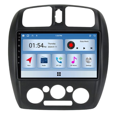 Autoradio RoverOne® Bluetooth CarPlay 2 Din 6Go RAM 128Go ROM pour Mazda 323 for Ford laser 2002-2008