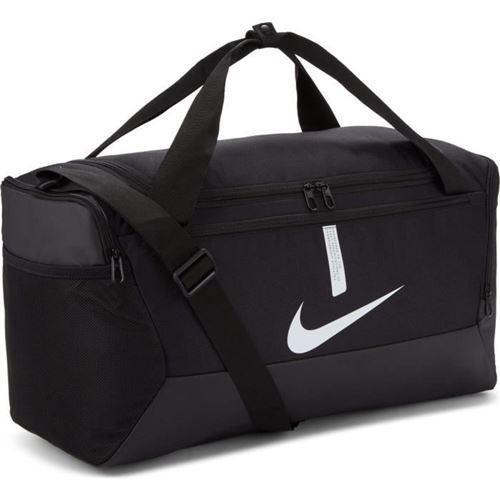 Non Communiqué Noir Sac De Sport - Nike - Academy Duffle Black - Compartiment Sec/Humide - Poches A Zip - 41 L - H 53 X L 25 X P 28 Cm