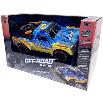 TURBO CHALLENGE Voiture télécommandée Turbo Challenge Buggy Gendarmerie 1 18 pas cher