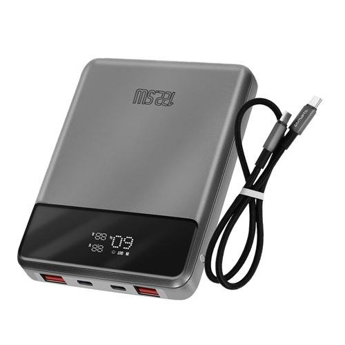 Non Communiqué Gris Powerbank 20000Mah 2 Usb-C 100W + 2 Usb 22.5W Enterprise Slim 4Smarts