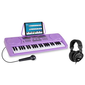 Clavier de piano pour enfants à 30 touches de Costway avec support à Clavier de piano pour enfants à 30 touches de Costway avec support à