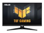 ASUS TUF Gaming VG32UQA1A - Écran LED - jeux - 31.5" - 3840 x 2160 4K @ 160 Hz - VA - 400 cd/m² - 2500:1 - DisplayHDR 400 - 1 ms - 2xHDMI, DisplayPort - haut-parleurs