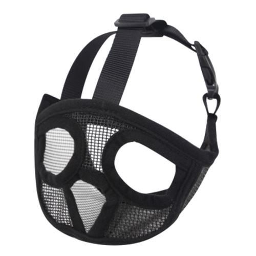 Comparer les prix de Muselière pour chiens convient pour Bulldog style de maille complet size M Noir