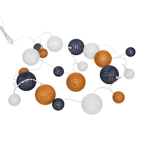 Atmosphera Orange Guirlande Led En Coton - Multicolore - Image 2
