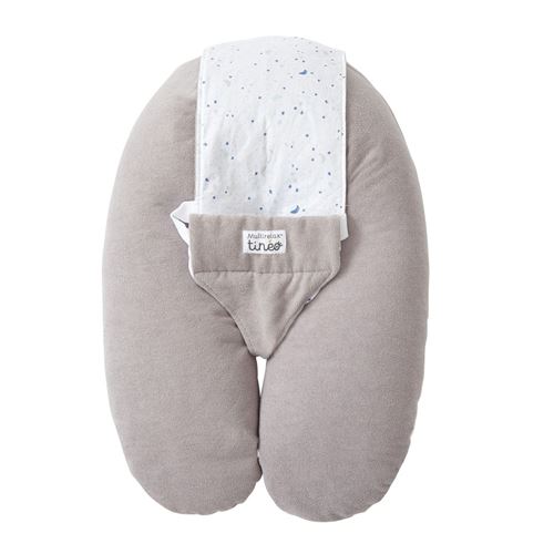 Tinéo - Coussin de maternité Multirelax éponge gris/sky