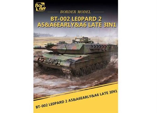 Leopard 2 A5/a6/early A6 3-in-1 - 1:35e - Border Model