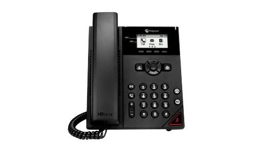 Poly VVX 150 Business IP Phone - Téléphone VoIP - (conférence) à trois capacité d'appel - SIP, RTCP, RTP, SRTP, SDP - 2 lignes