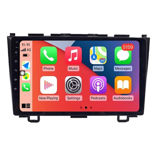 Autoradio Multimédia RoverOne Android 2Go RAM 32Go ROM GPS pour Honda CRV 2006-2011 CarPlay Android Auto