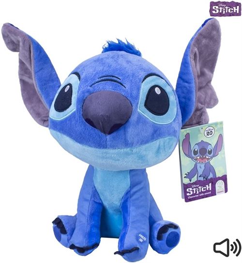 Petit Animal en Peluche Disney Stitch 18 cm (7 pouces), Stitch avec Avocat  