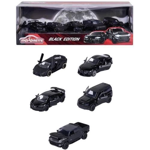 Giftpack - Black Edition 5Pcs Giftpack - Véhicules A Collectionner