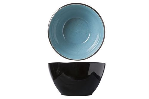 C&T Finesse-Blue - Saladier - D23xh12.5cm - Céramique