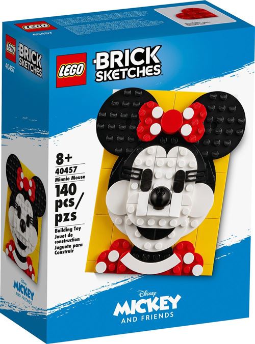 Acheter LEGO® Brick Sketches™ 40457 Minnie Mouse État correct - 39,49 € LEGO® Brick Sketches™ 40457 Minnie Mouse État correct - N/A reconditionné disponible sur Fnac