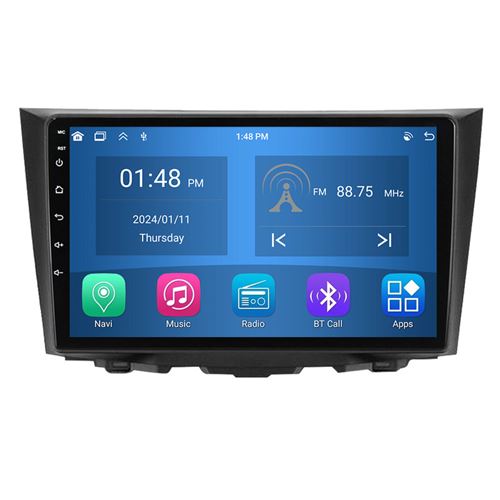 Autoradio RoverOne® Bluetooth CarPlay Android Auto Navigation 4Go RAM 64Go ROM pour Suzuki Kizashi 2009-2015