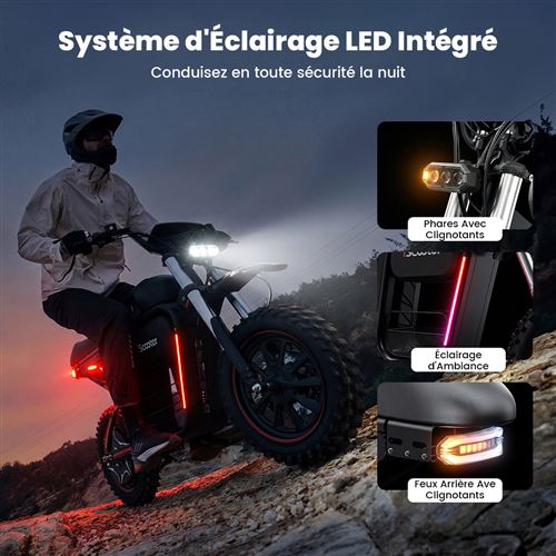 Trottinette électrique MASCOOTER S1 – 300W (600W Max), 20 Km D'autonomie, Clignotants, Frein Régénératif, 8.5 Pouces, App Mobile, 11.3 Kg