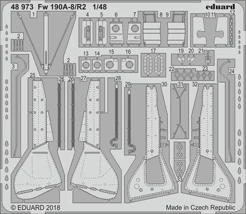 Fw 109a-8/r2 For Eduard - 1:48e - Eduard Accessories