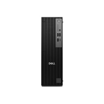 Dell Pro Slim Plus QBS1250 - Ordinateur de bureau mince Core Ultra 7 265 / jusqu'à 5.3 GHz - RAM 32 Go - SSD 512 Go - NVMe, TLC - Intel Graphics - Gigabit Ethernet, IEEE 802.11ax (Wi-Fi 6E), Bluetooth - Win 11 Pro - moniteur : aucun - noir - BTS - avec 3