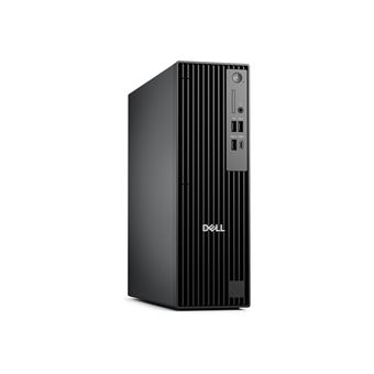 Dell Pro Slim Plus QBS1250 - Ordinateur de bureau mince Core Ultra 7 265 / jusqu'à 5.3 GHz - RAM 32 Go - SSD 512 Go - NVMe, TLC - Intel Graphics - Gigabit Ethernet, IEEE 802.11ax (Wi-Fi 6E), Bluetooth - Win 11 Pro - moniteur : aucun - noir - BTS - avec 3