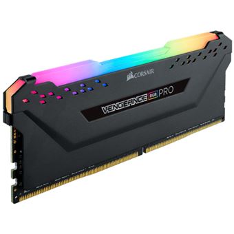 Mémoire RAM Corsair Vengeance RGB Pro CMW64GX4M4D3000C16 64Go (4x16Go) DDR4  3000MHz CL16 Noir - Mémoire RAM - Achat & prix