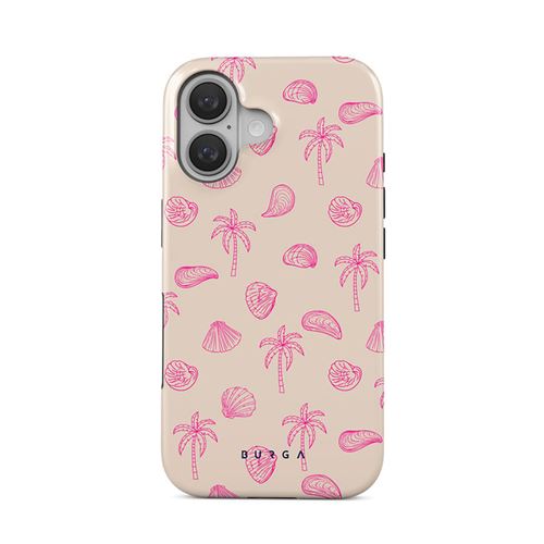 Burga Rose Coque Pour Iphone 16 Plus Magsafe Tough Antichocs Modèle Beach Please - Image 2