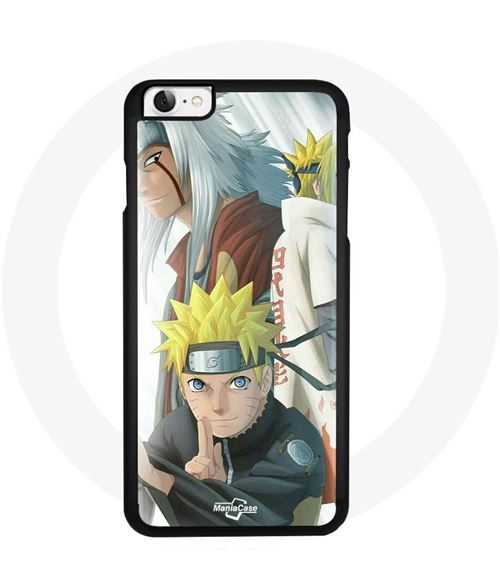Coque Iphone 4 Naruto ET Minato ET Jiraiya Maniacase