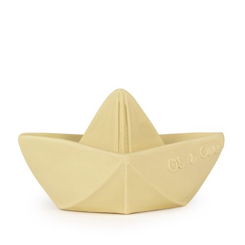 Jouet de bain bateau origami Vanille Oli&Carol