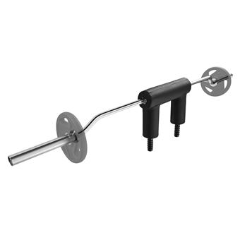 VEVOR Barre d'Haltères Capacité 675kg 221cm 2 Poignées Rembourrage en Mousse sur Épaules - 1