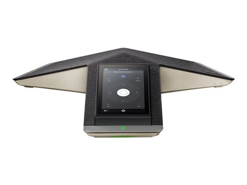 Poly Trio C60 - Téléphone VoIP de conférence - avec Interface Bluetooth - IEEE 802.11a/b/g/n/ac (Wi-Fi) / Bluetooth 5.0 - à 5 voies capacité d appel - SIP, SRTP, SDP - 3 lignes